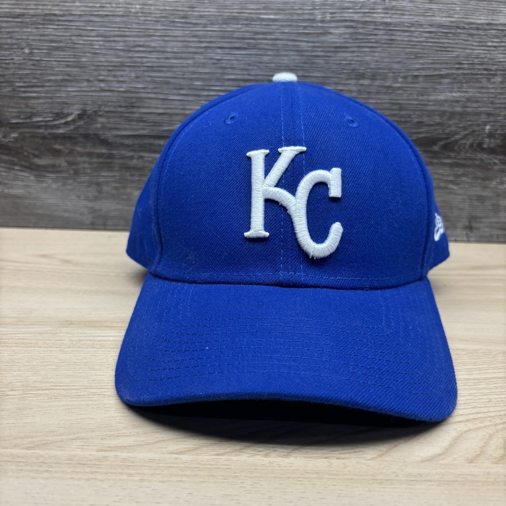 Kansas City Royals Hat Cap Strap Back Mens Blue MLB Baseball New Era 9FORTY